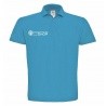 Polo piqué bleu Passion Radio Shop Passion Radio Tee-shirt & Polo T-SHIRT-PRTEAM-488