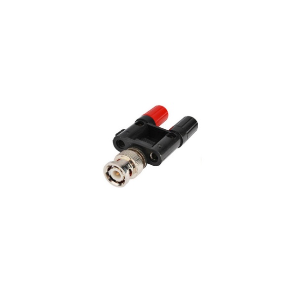 Adaptateur Bnc Male Vers Fiches Banane