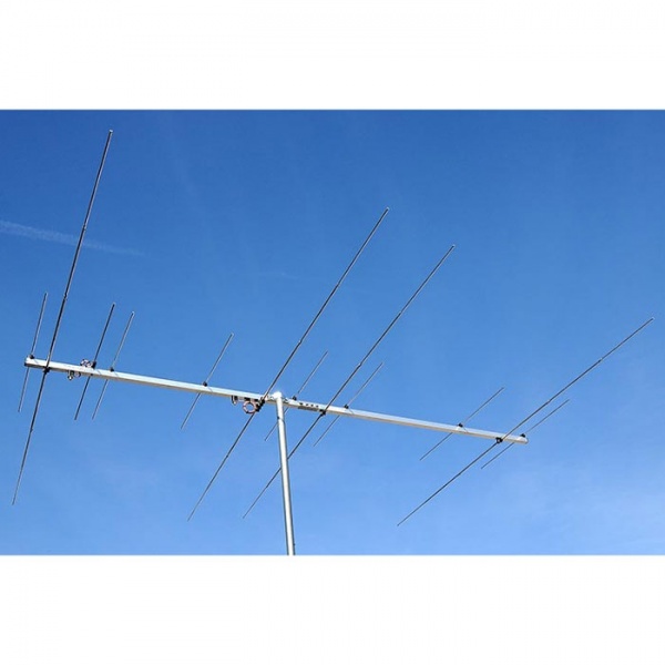 Antenne Yagi bi-bande 50 MHz & 144 MHz 4+8 éléments 6m2m12DXA-2C