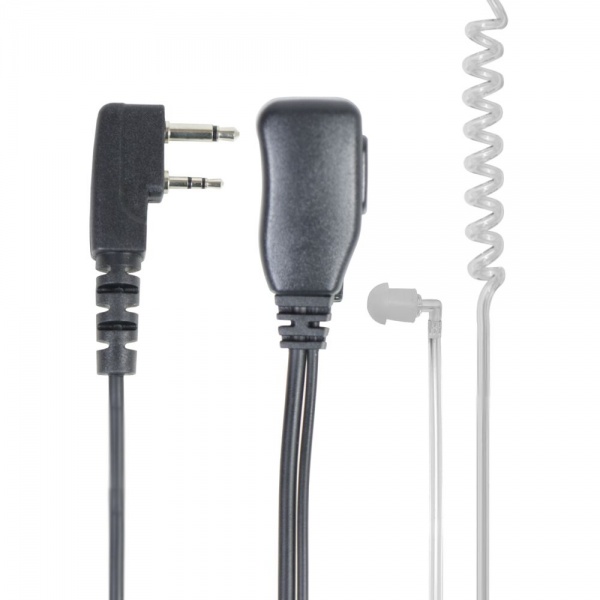 Casque avec microphone et tube acoustique PNI HF34 avec fiche Midland 2 broches