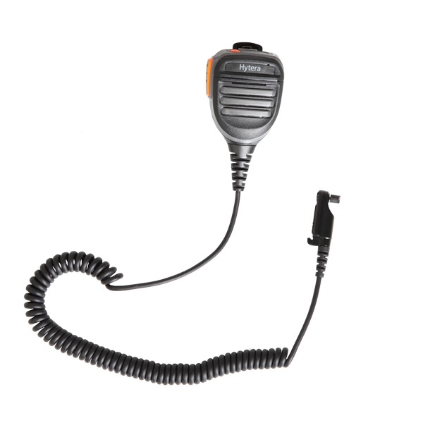 HYTERA SM26N2-P Microphone haut-parleur à distance étanche IP54 avec bouton d'urgence et prise jack 2,5 mm