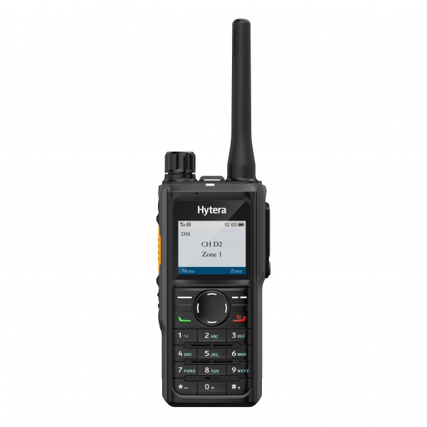 Hytera HP685 DMR & FM VHF ou UHF 4/5W étanche IP67 & PTI avec écran