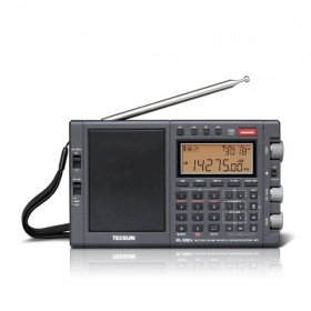 TECSUN PL990x Récepteur AM FM BLU multibande avec batterie