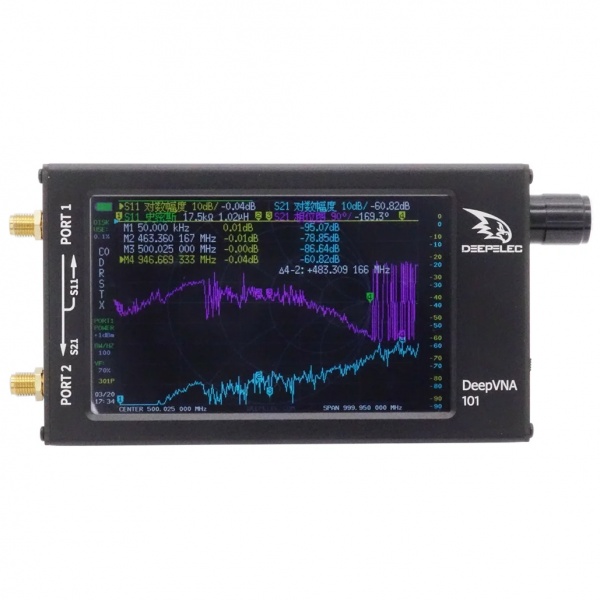 DeepVNA 101 Analyseur antenne VNA 10KHz à 1.5GHz - Deepelec