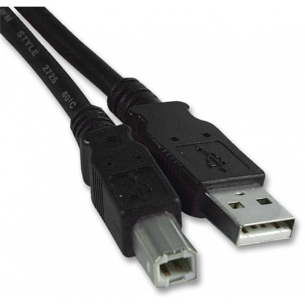Câble USB 2.0 pour Ham it Up & SDRPlay Passion Radio USB CABLE-USB-AB1-NOIR-66