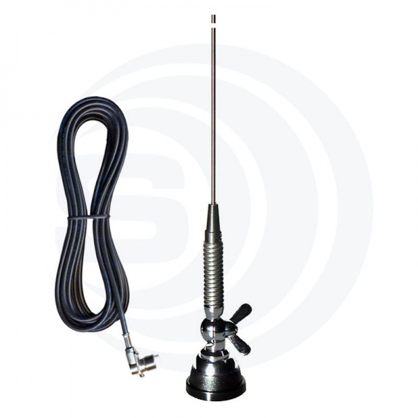 Antenne SIRIO MGA 55-550 MHz avec câble coaxial