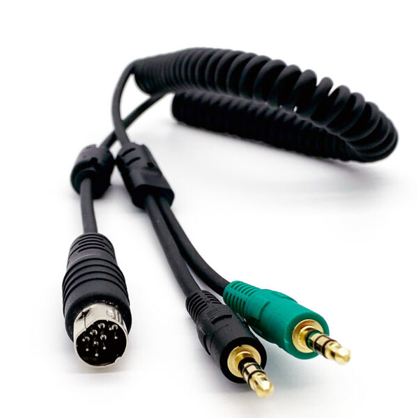 Cable Digirig 9600 bauds audio + PTT + CAT pour Yaesu mobile FTM avec MiniDin10