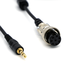 Cable Digirig GX16 pour Kenwood Alinco avec prise micro 8 broches