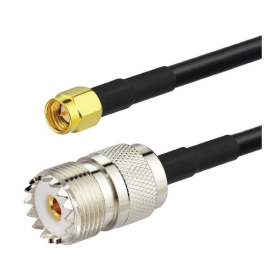 Rallonge Cordon coaxial RG58 SMA mâle vers SO-239 (UHF femelle)