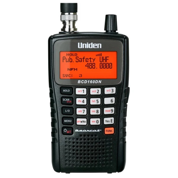 Uniden UBCD160DN Scanner numérique VHF UHF DMR NXDN dPMR